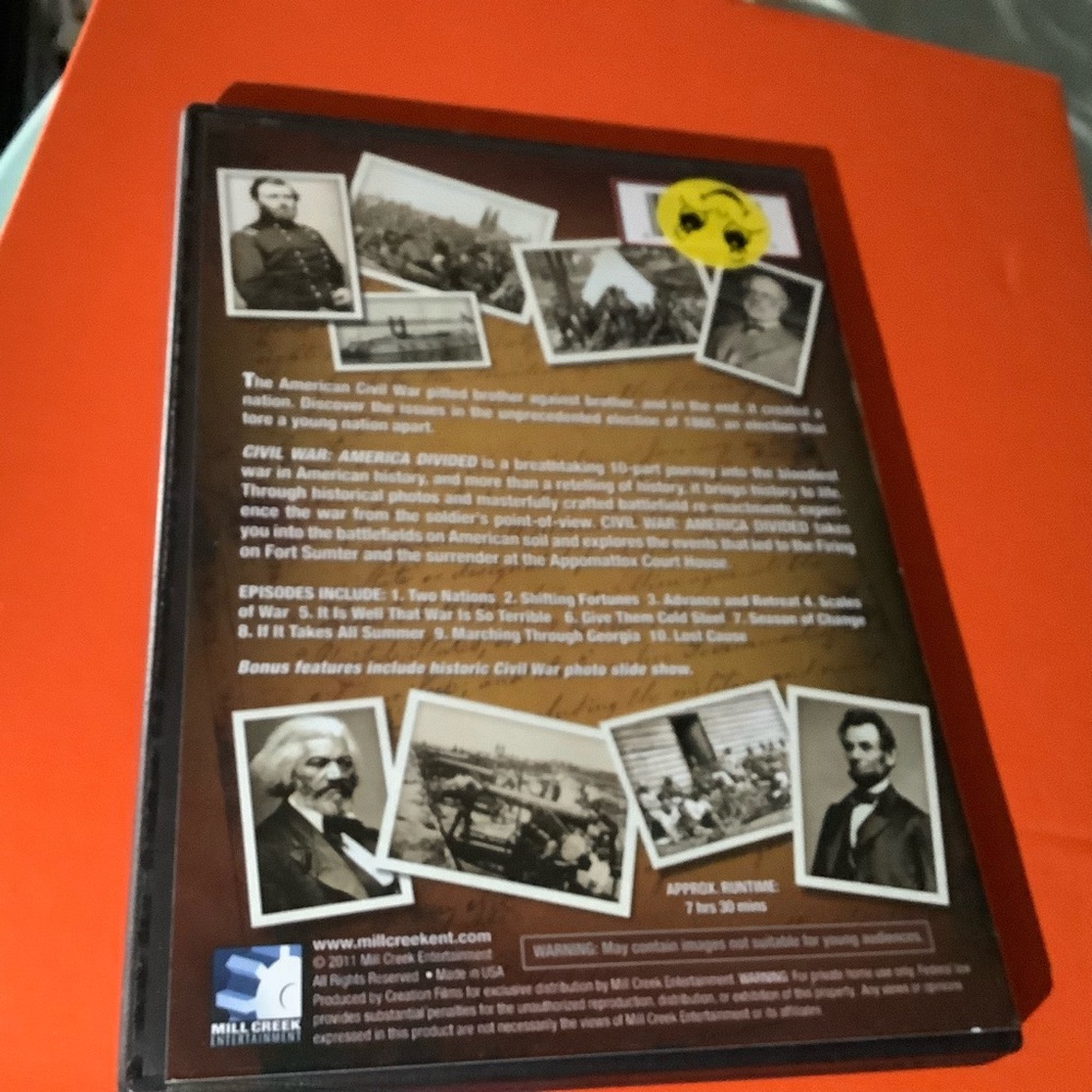 Civil War America Divided  series DVD - Picture 7 of 8